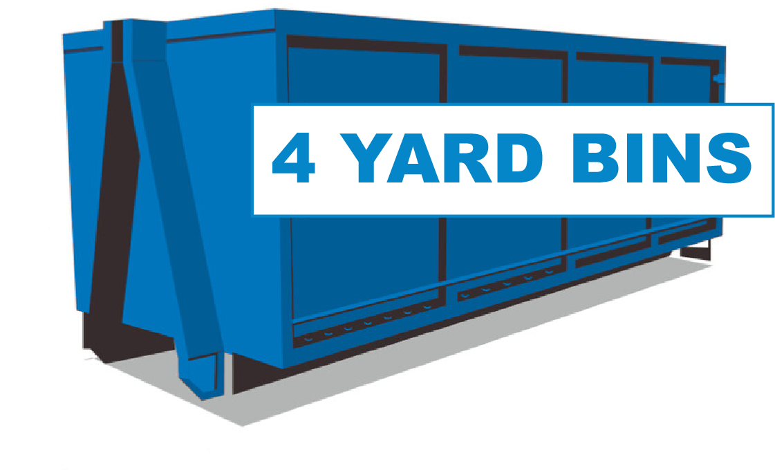 Household Bin 4Yard Bye Bye Junk